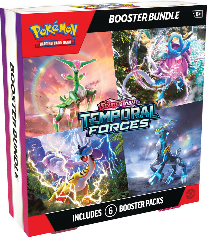 Pokemon: SV5 Temporal Forces Booster Bundle