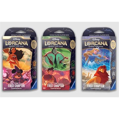 Disney Lorcana: The First Chapter Starter Decks