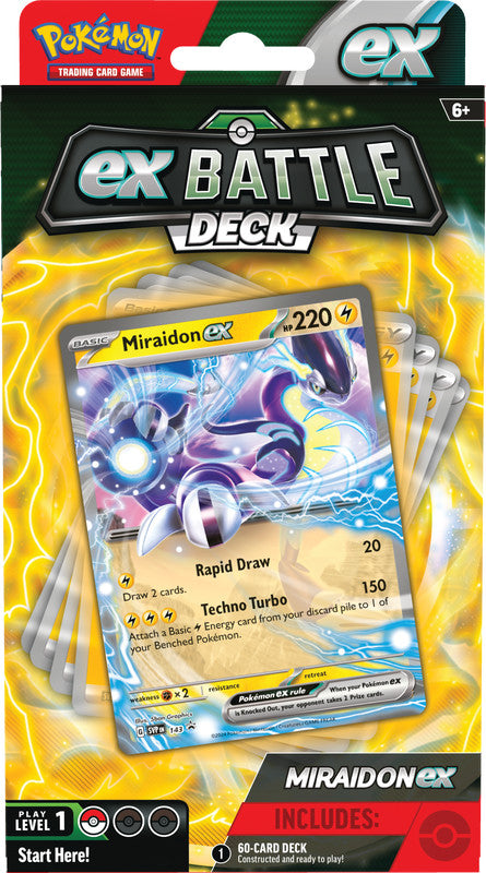 Battle Deck Miraidon Ex/Victini Ex