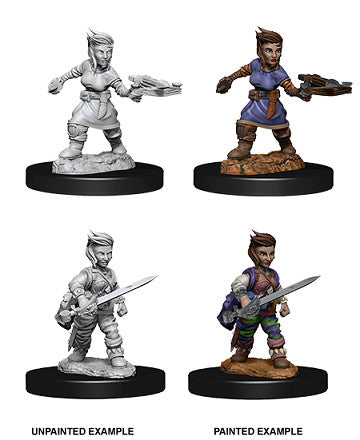 Pathfinder Deep Cuts: Halfling Female Rogue