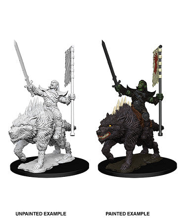 Pathfinder Deep Cuts: Orc on Dire Wolf