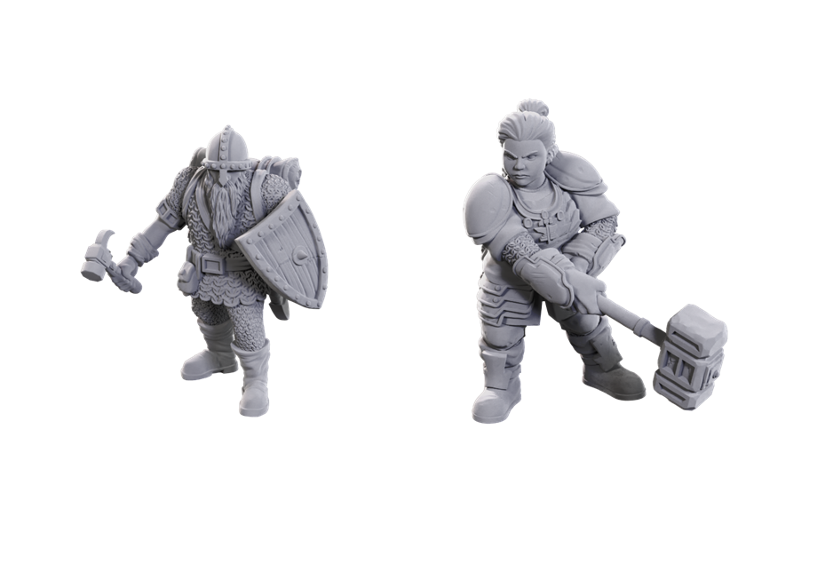 D&D Nolzur's: 50th Anniversary Dwarves