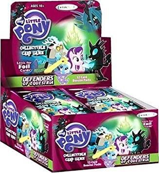 MLP Defenders of Equestria booster 12 Card