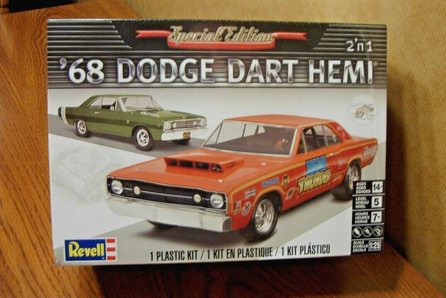 1/25 1968 Dodge Dart Hemi 2n1 REV