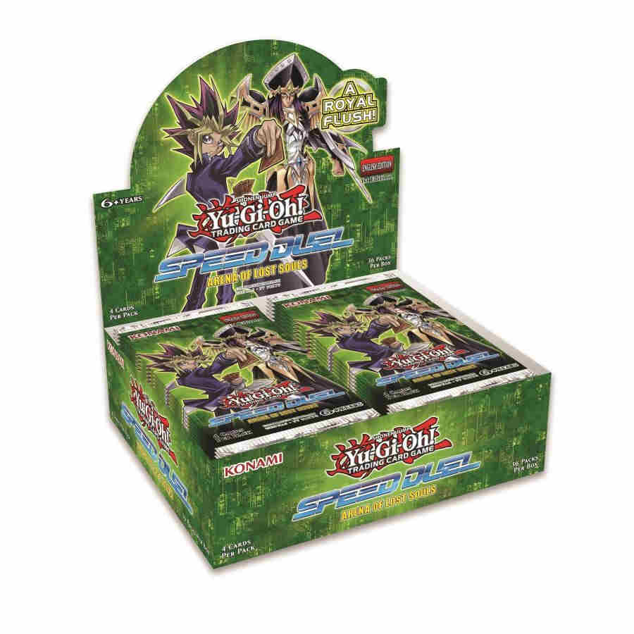 YGO: Arena of Lost Souls Speed Duel booster 4 card