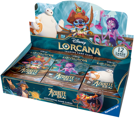 Disney Lorcana: Azurite Sea booster 12 card