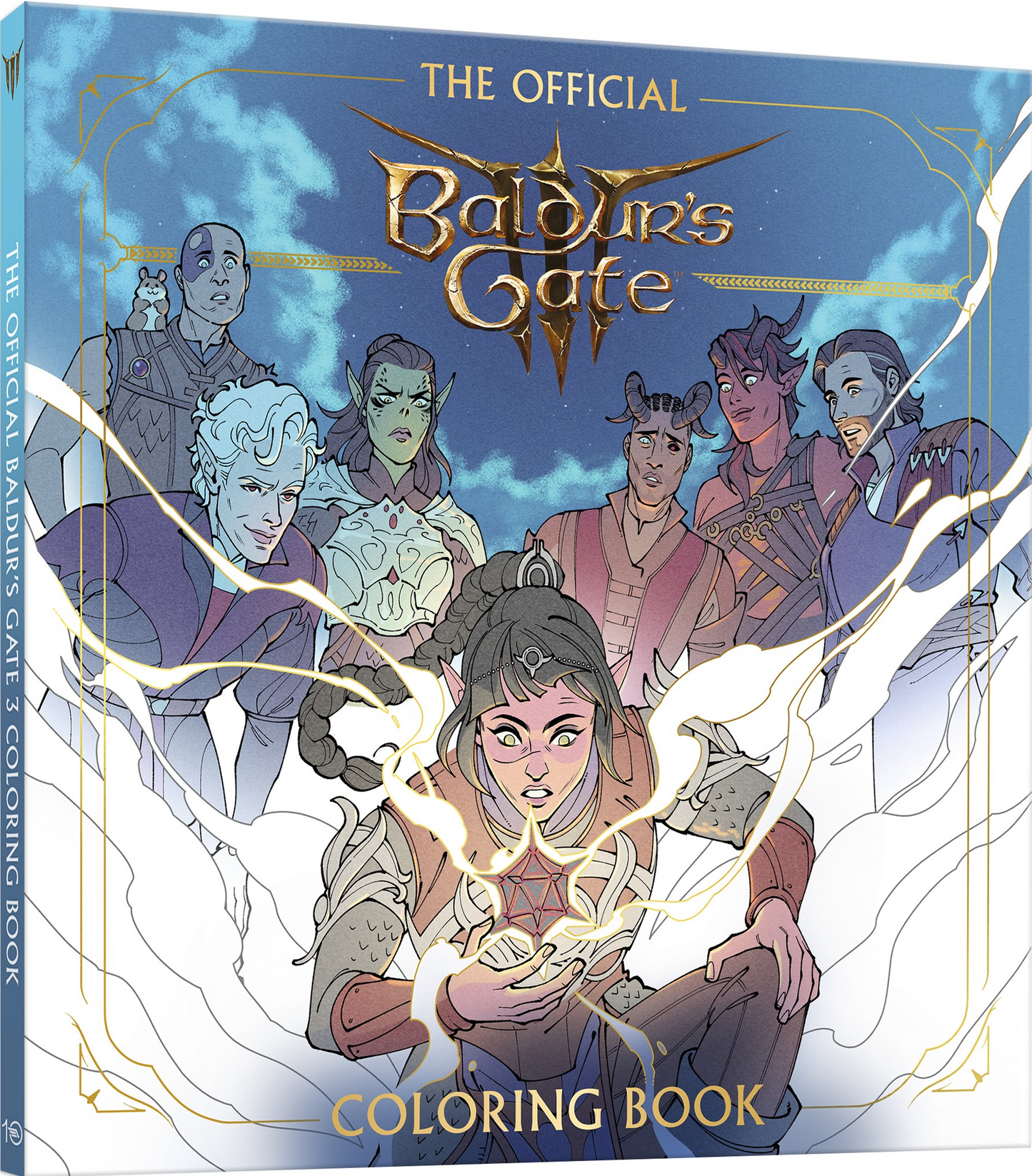 Dungeons & Dragons: The Official Baldur's Gate 3 Colouring Book