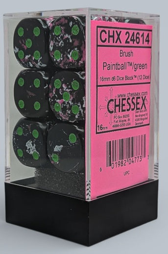 Brush 16mm 12D6 Dice
