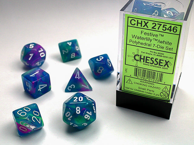 Festive 7Pc Dice