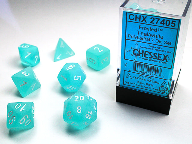 Frosted 7Pc Dice