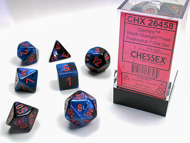 Gemini 7Pc Dice
