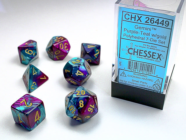 Gemini 7Pc Dice