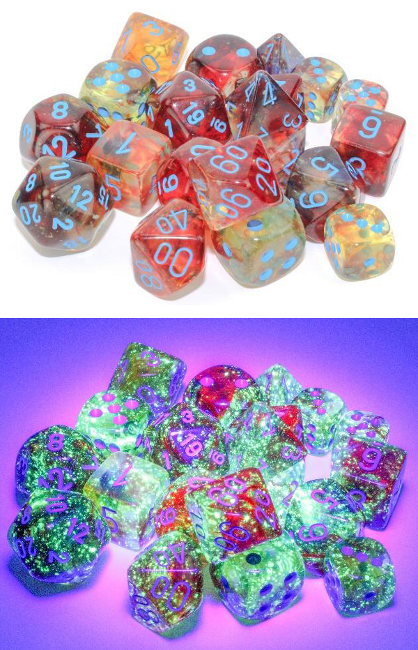 Nebula 7Pc Dice