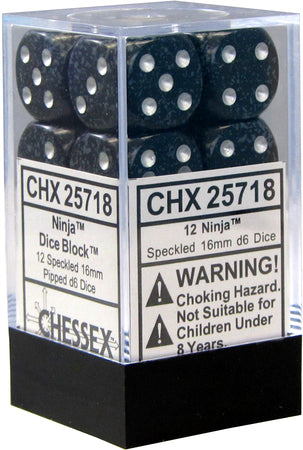 Speckled 16mm 12D6 Dice
