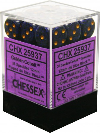 Speckled 12mm 36D6 Dice