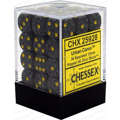 Speckled 12mm 36D6 Dice