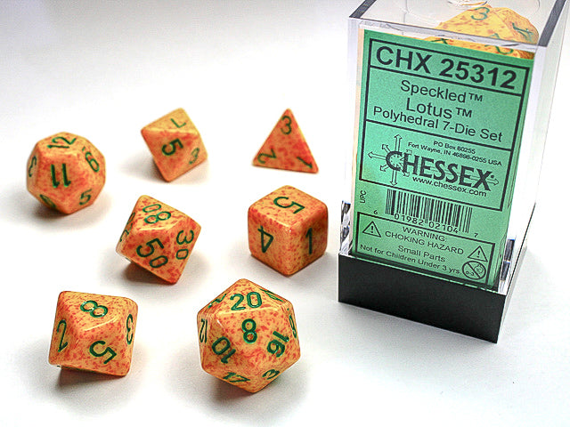 Speckled 7Pc Dice