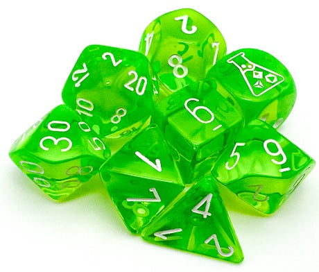 Translucent 7Pc Dice