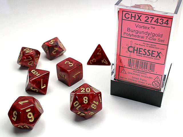 Vortex 7Pc Dice