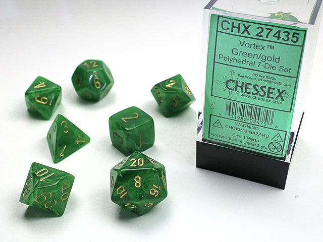 Vortex 7Pc Dice