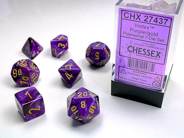 Vortex 7Pc Dice