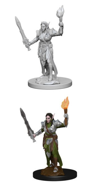 Pathfinder Deep Cuts: Elf Female Fighter