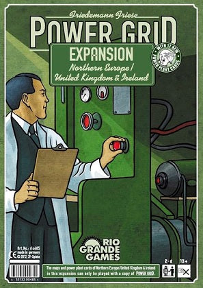 Power Grid: Expansion Northern Europe/UK & Ireland