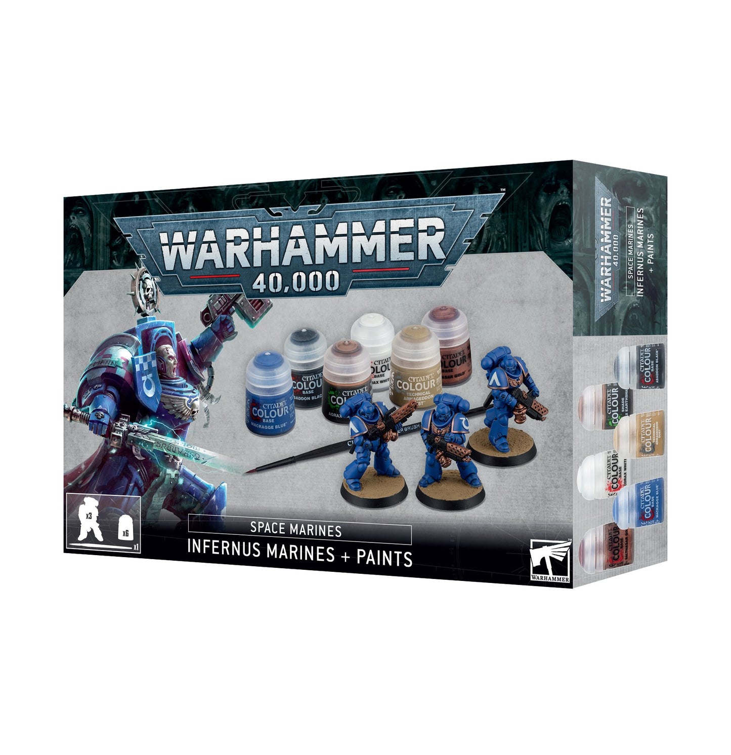 Space Marines + Paint Set