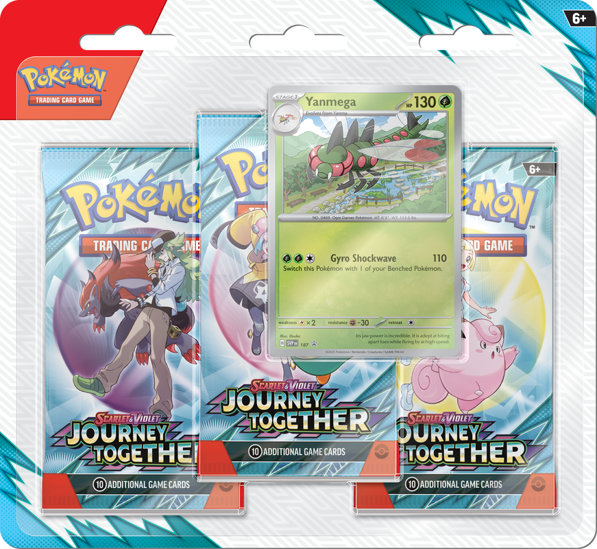 Pokemon: SV9 Journey Together 3pk blister