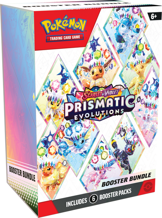 Pokemon: SV8.5 Prismatic Evolutions Booster Bundle