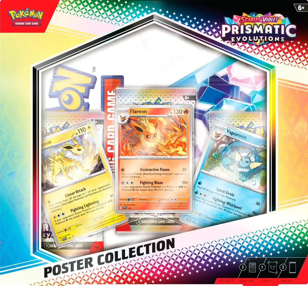 Pokemon: SV8.5 Prismatic Evolutions Poster Collection