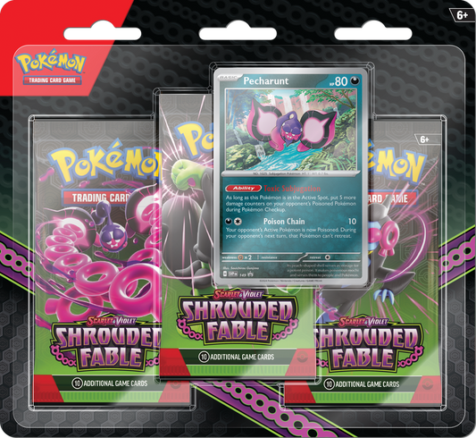 Pokemon: SV6.5 Shrouded Fable 3pk blister