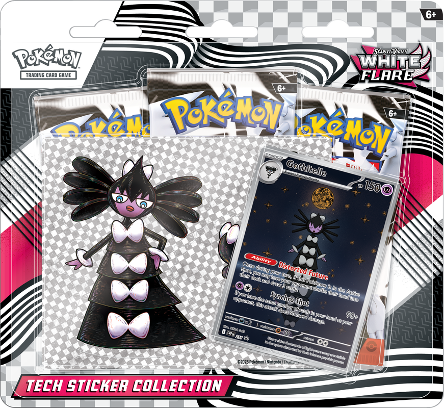 Pokemon: SV10.5 White Flare Tech Sticker Collection