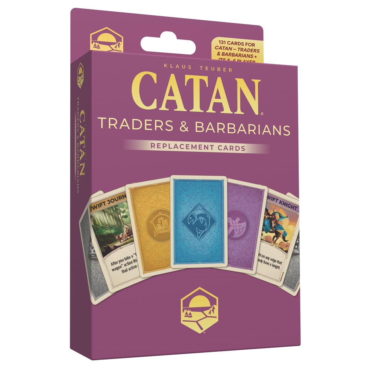 Catan Accessory: Traders & Barbarians Replacement Cards 6th Edition
