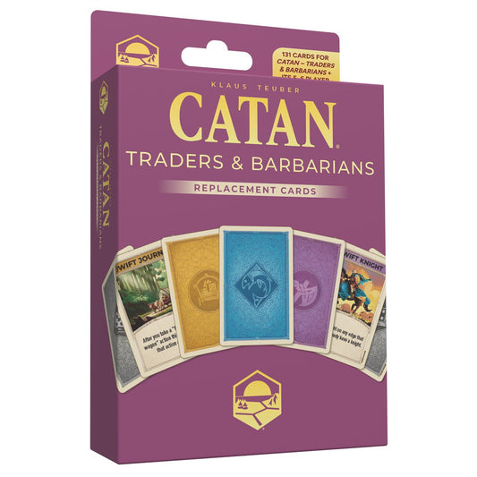 Catan Accessory: Traders & Barbarians Replacement Cards 6th Edition